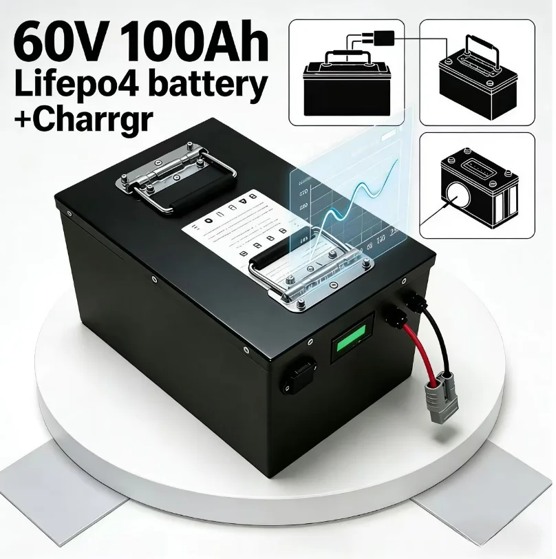 60V LiFePO4 Battery 100Ah/120A - đánh giá và giá 72V 40Ah Lifepo4 Battery Pack