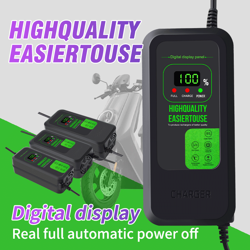 Newly Upgraded Lithium Battery - đánh giá và giá 84V 20A Smart Charger