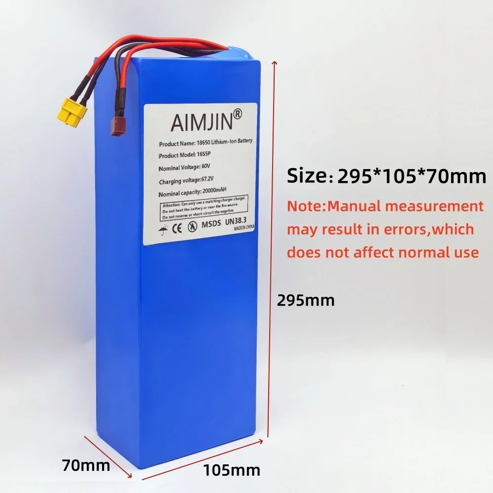 20000mAh 16S5P 60V Li-ion Batt - đánh giá và giá 72V 40Ah Lifepo4 Battery Pack