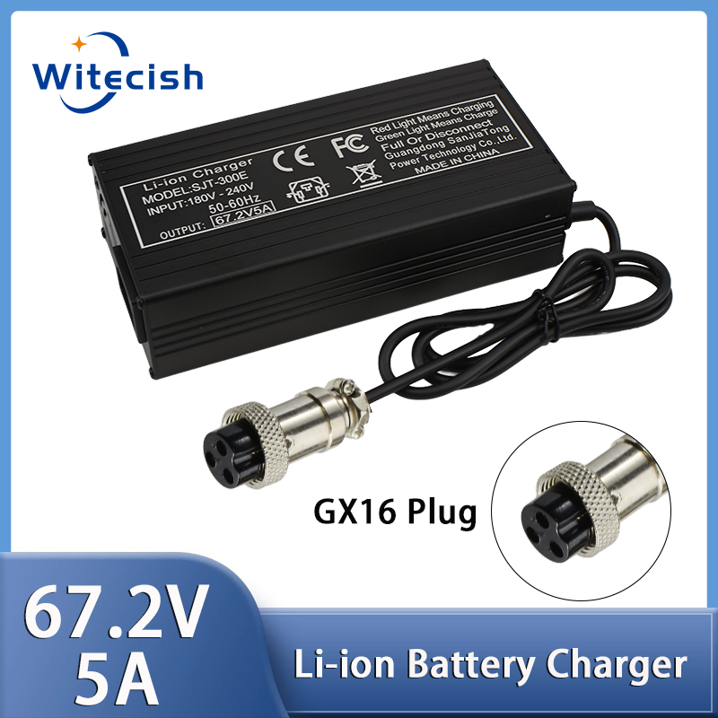 60V Fast Charger 67.2V/5A for  - đánh giá và giá 84V 20A Smart Charger