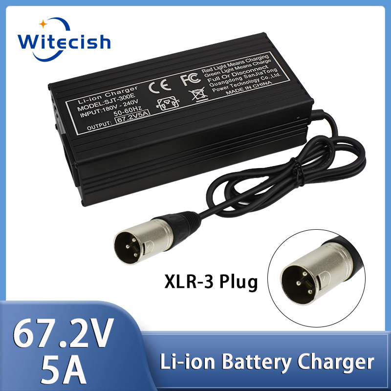 60V Fast Charger 67.2V/5A for  - đánh giá và giá 84V 20A Smart Charger