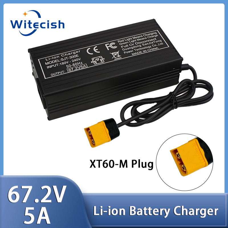 60V Fast Charger 67.2V/5A for  - đánh giá và giá 84V 20A Smart Charger