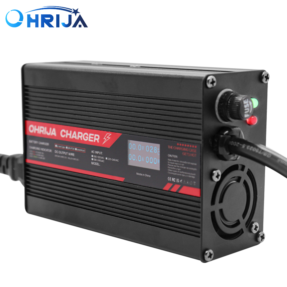 OHRIJA 54.6V 3A Charger Smart  - đánh giá và giá 84V 20A Smart Charger